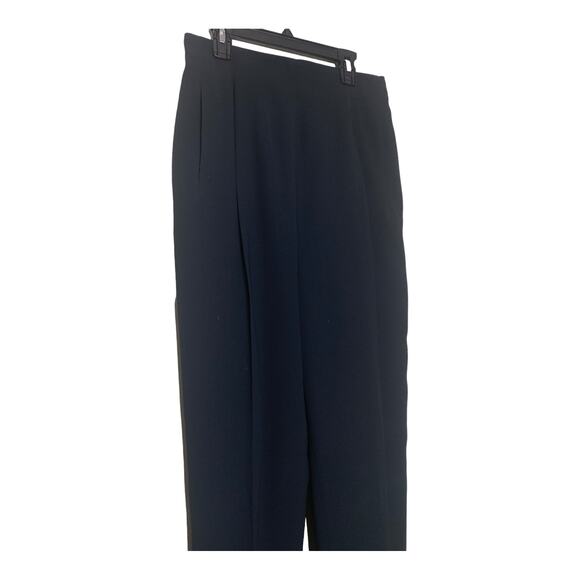 Harve Benard black high waist pleated pants size 8 - Picture 6 of 13